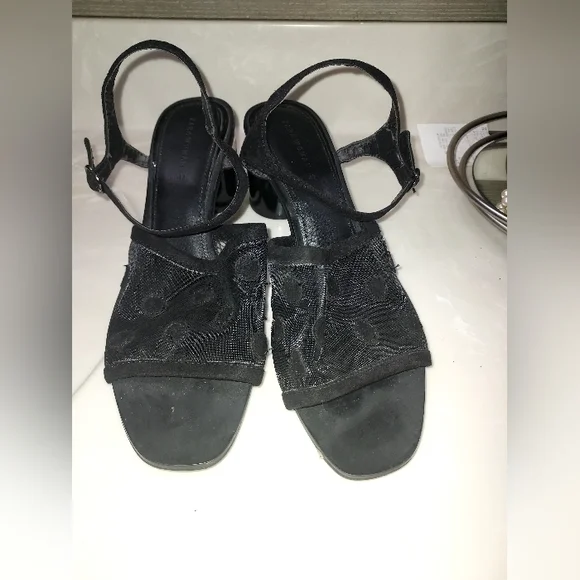 ZARA MESH POKA DOT SANDALS,  SIZE  42 - Picture 7 of 7